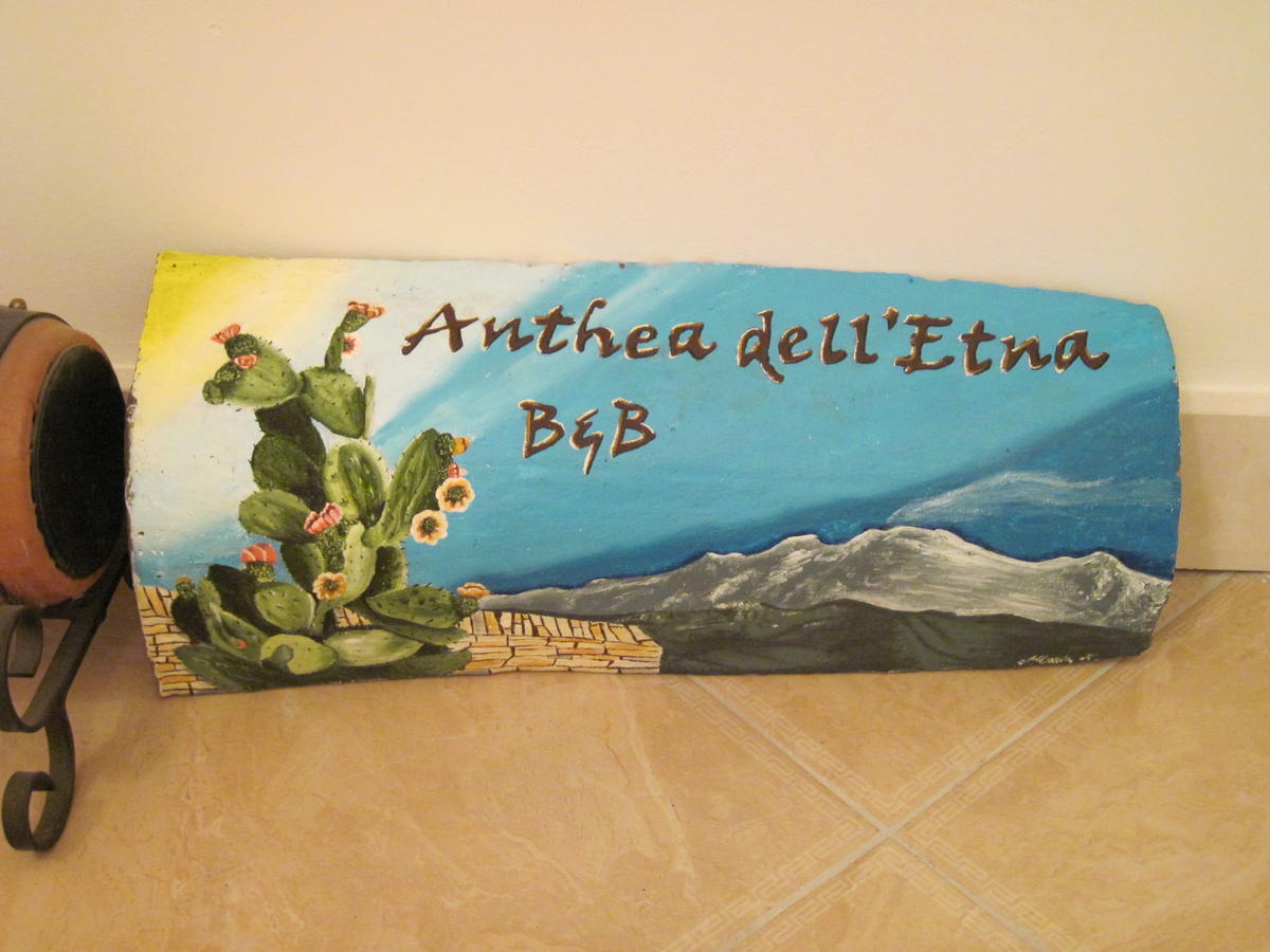 Anthea Dell' Etna Bed & Breakfast Санта Венерина Екстериор снимка